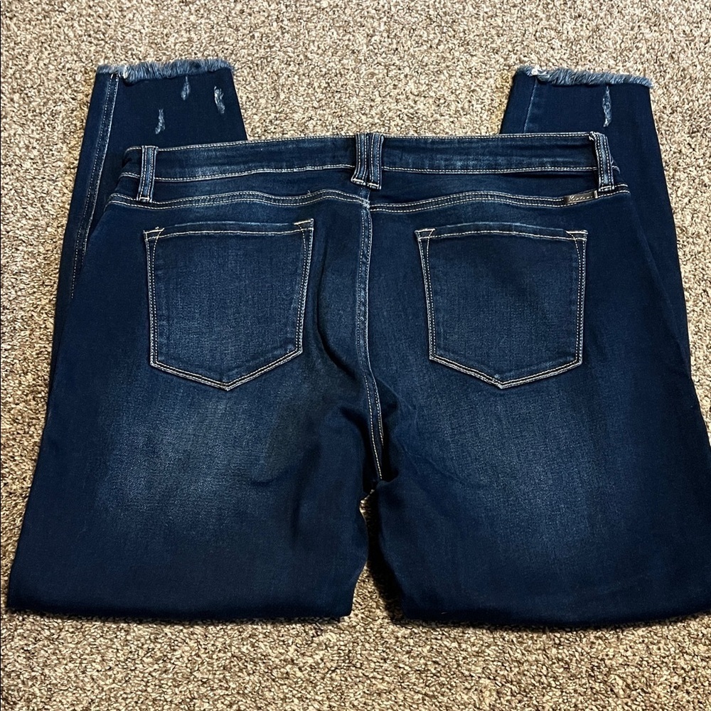 Kancan high rise button fly distressed jeans - Picture 4 of 5
